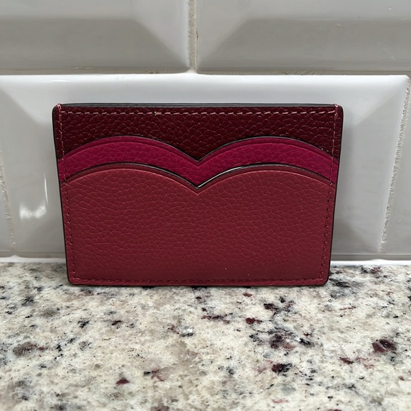 Coach Heart Card Case NWT - Picture 4 of 6